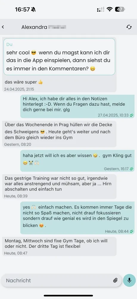 Direkter Coaching-Support